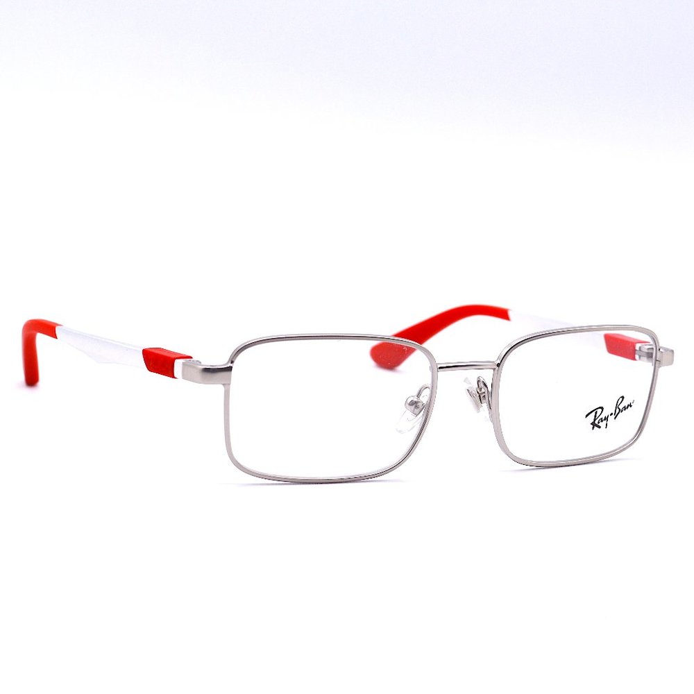 RAY-BAN JUNIOR RB1043 4021 SILVER ORANGE EYEGLASSES AUTHENTIC FRAME